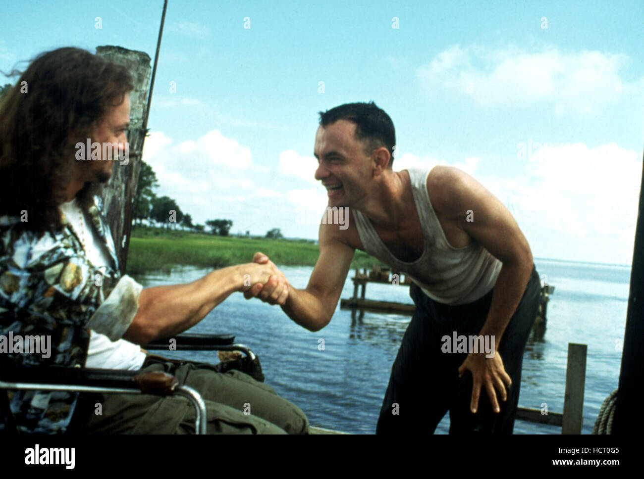 FORREST GUMP, Gary Sinise, Tom Hanks, 1994 Stock Photo Alamy(01)