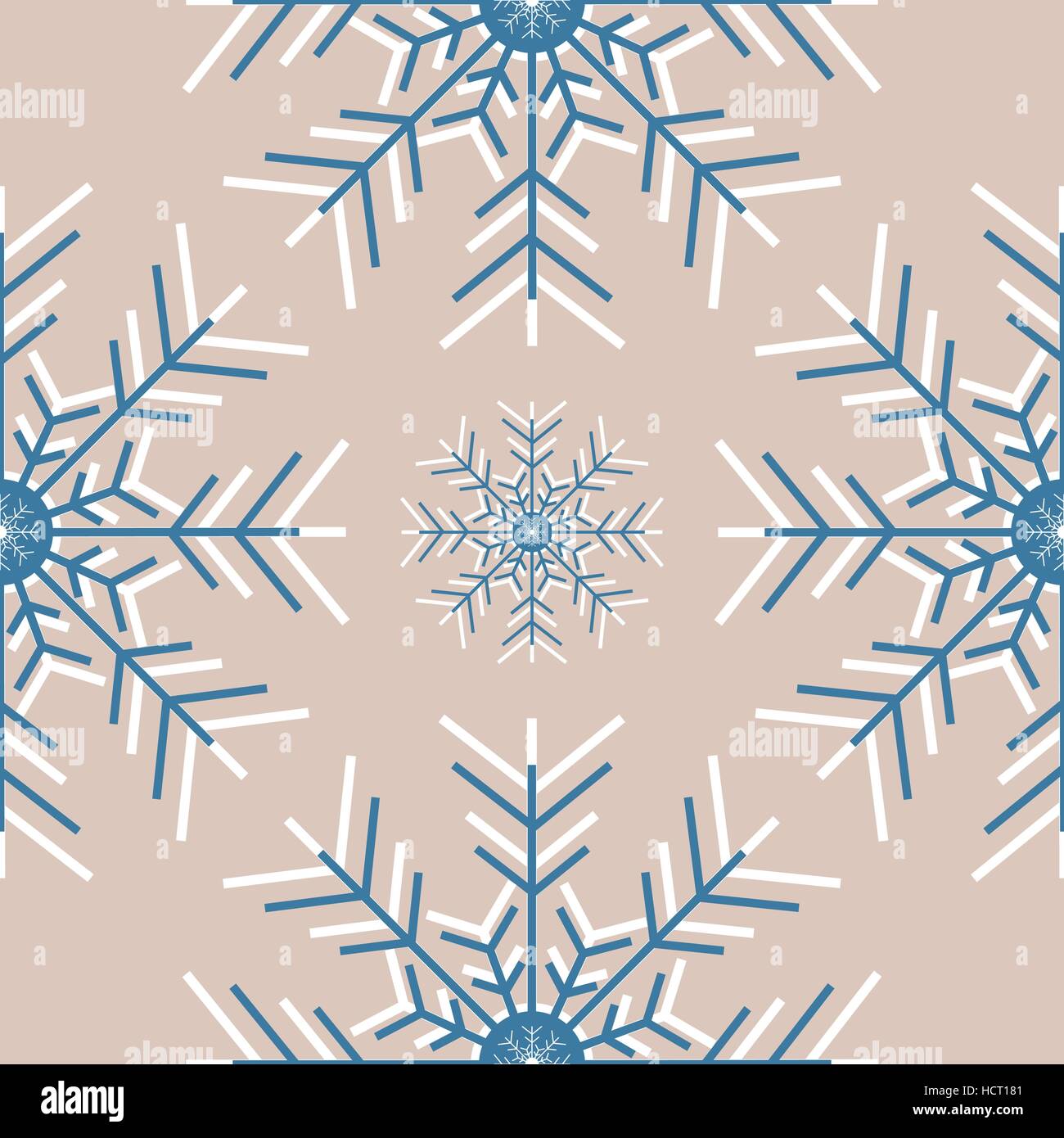 Christmas snowflakes seamless background Stock Vector Image & Art - Alamy