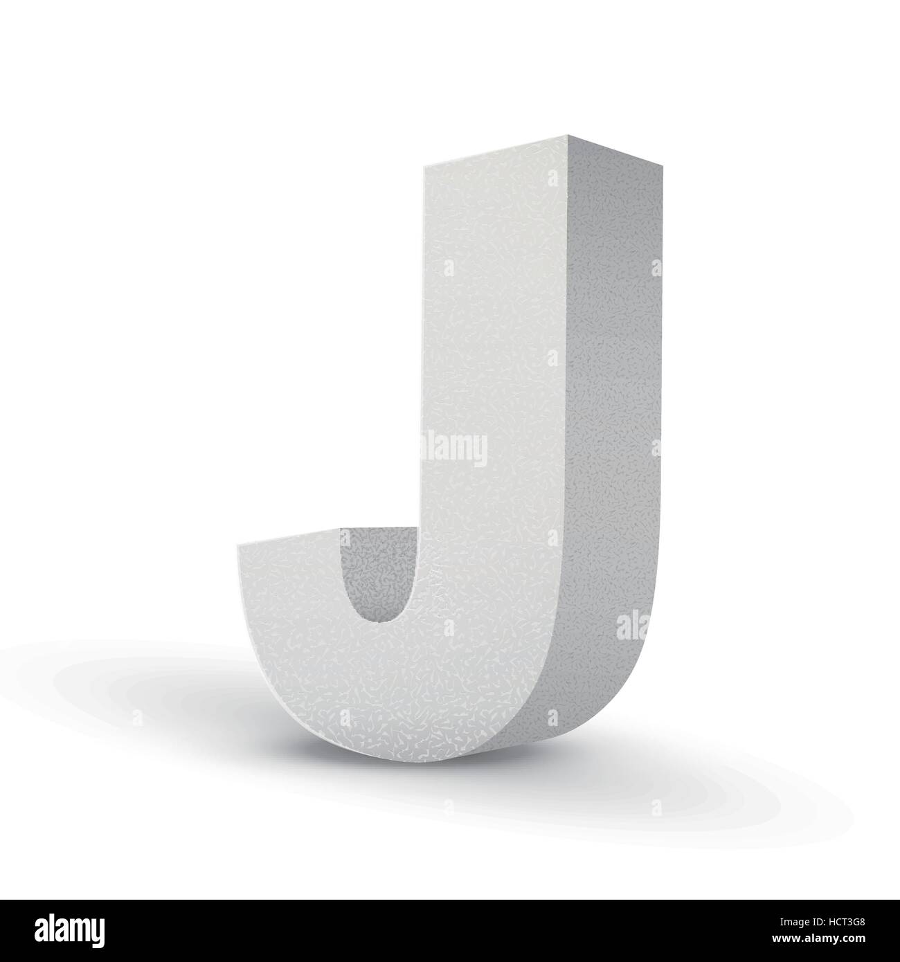 white letter J isolated on white background Stock Vector Image & Art