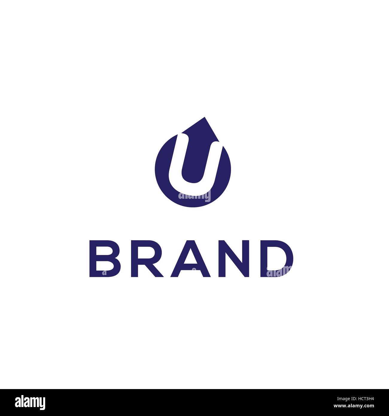 U letter vector logo. Business logo Stock Vector Image & Art - Alamy