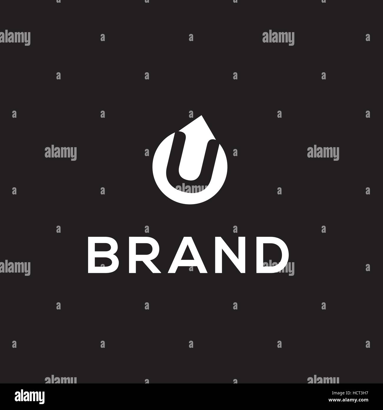 U letter vector logo. Business logo Stock Vector Image & Art - Alamy