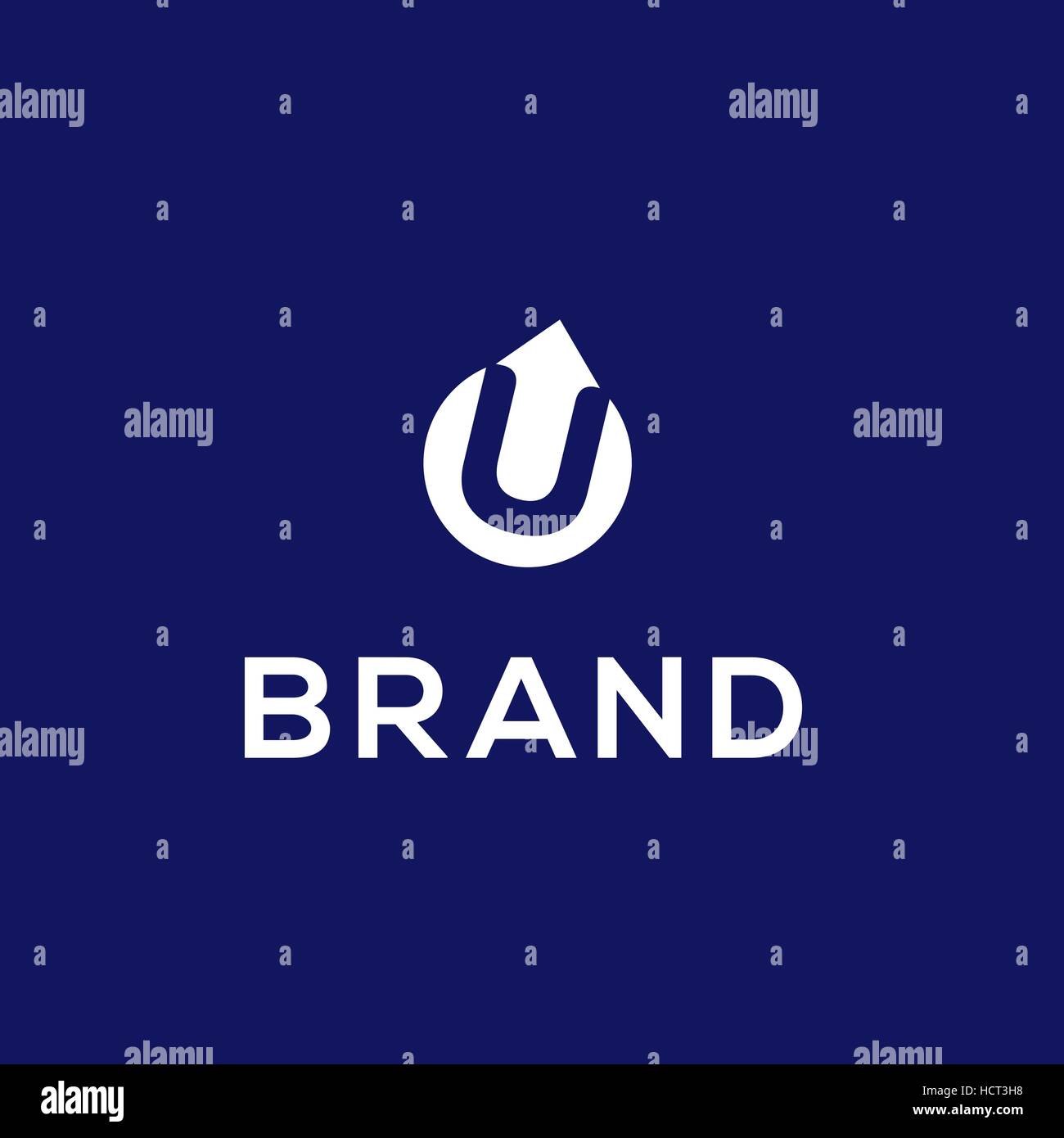 U letter vector logo. Business logo Stock Vector Image & Art - Alamy