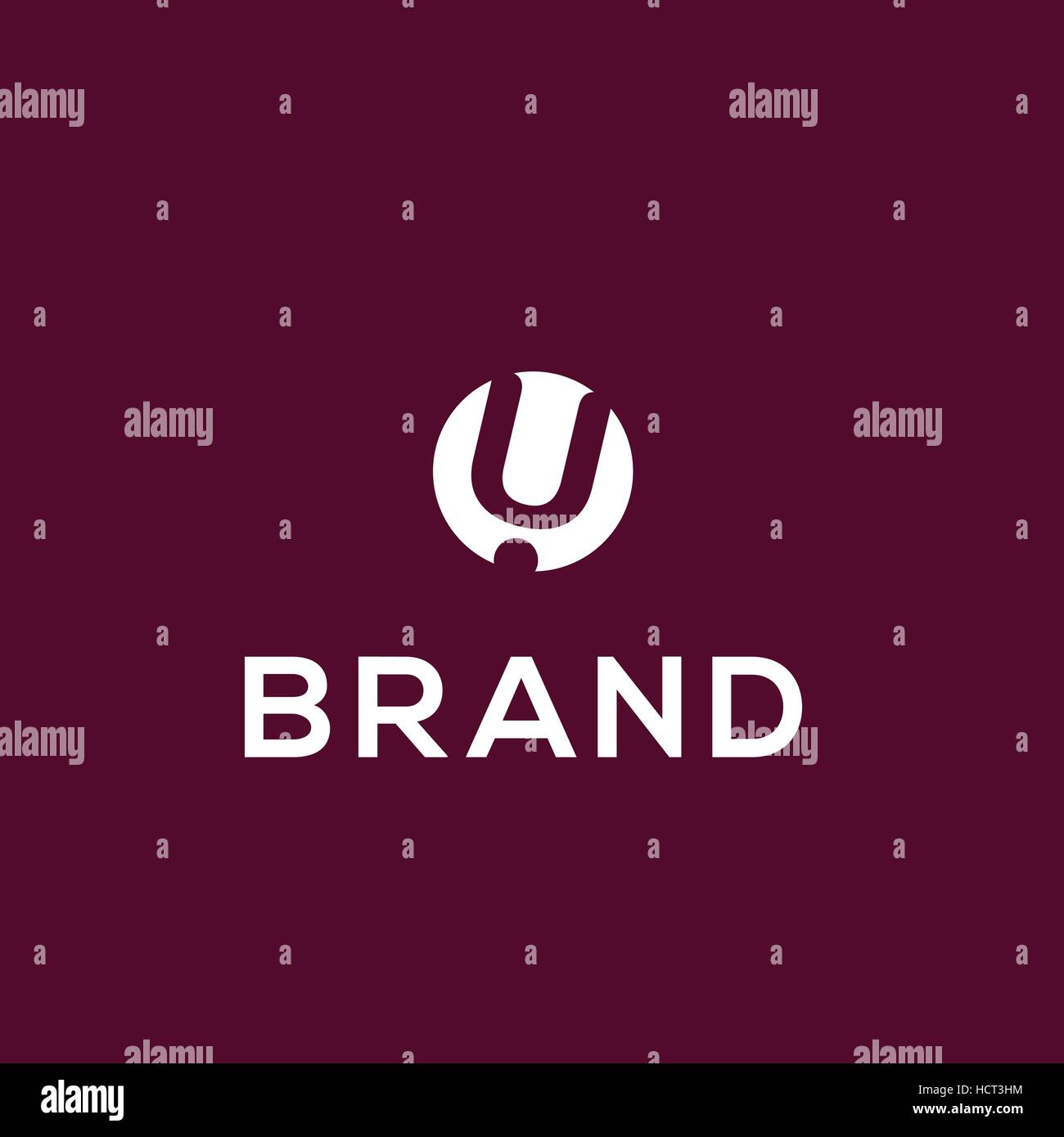 U letter vector logo. Business logo Stock Vector Image & Art - Alamy
