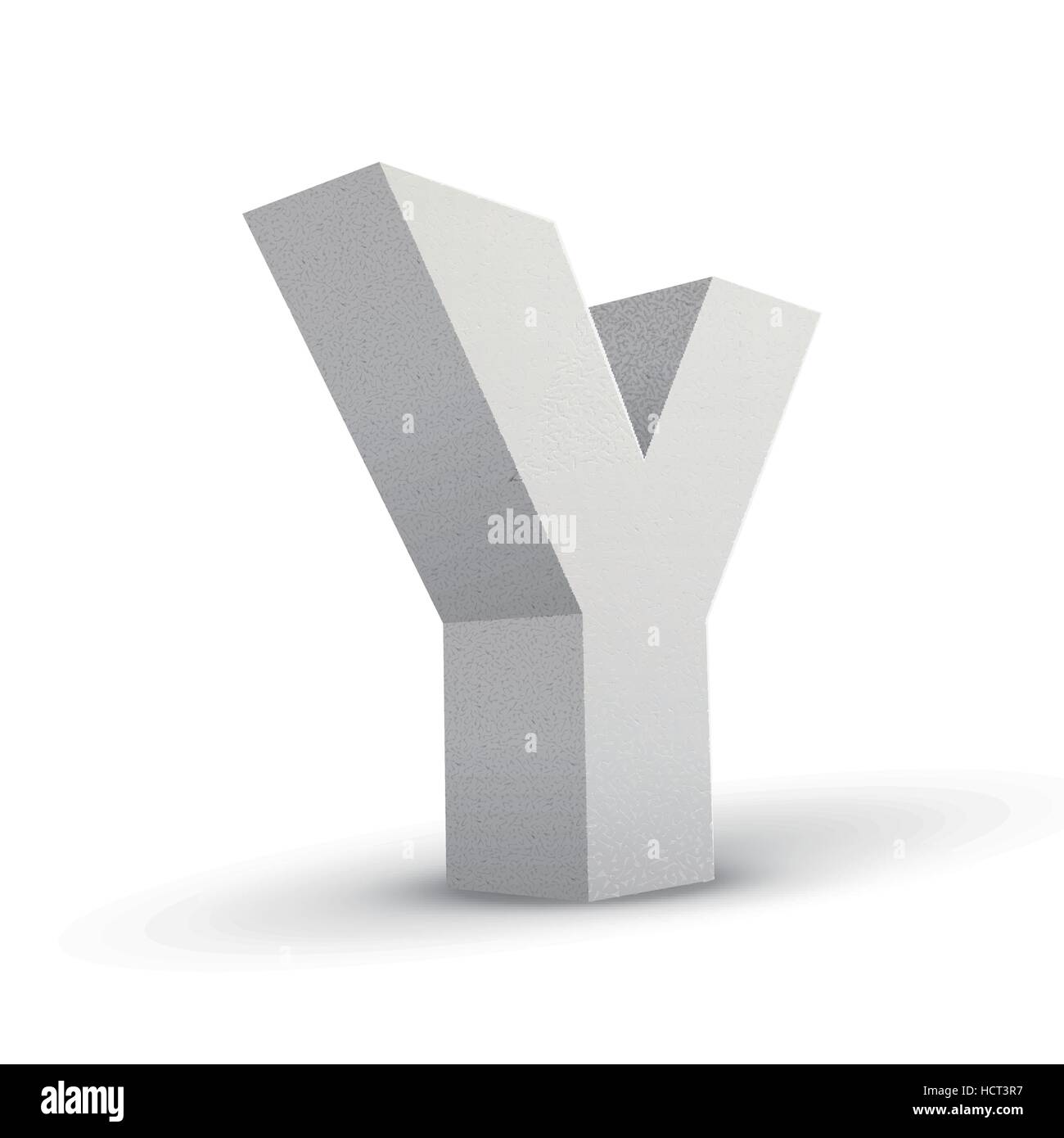 white letter Y isolated on white background Stock Vector Image & Art