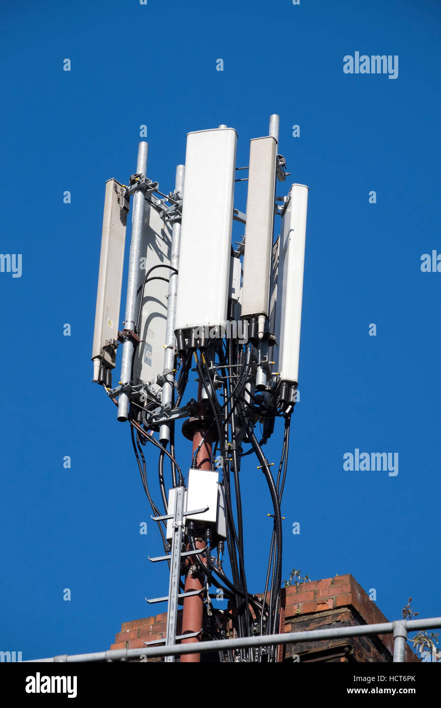 Mobile Reception Tower Stock Photo Alamy