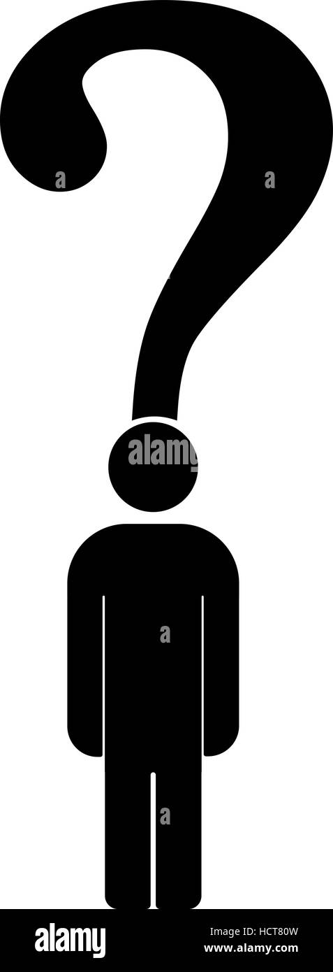 Question mark concept illustration symbol. Problem solution creative ...