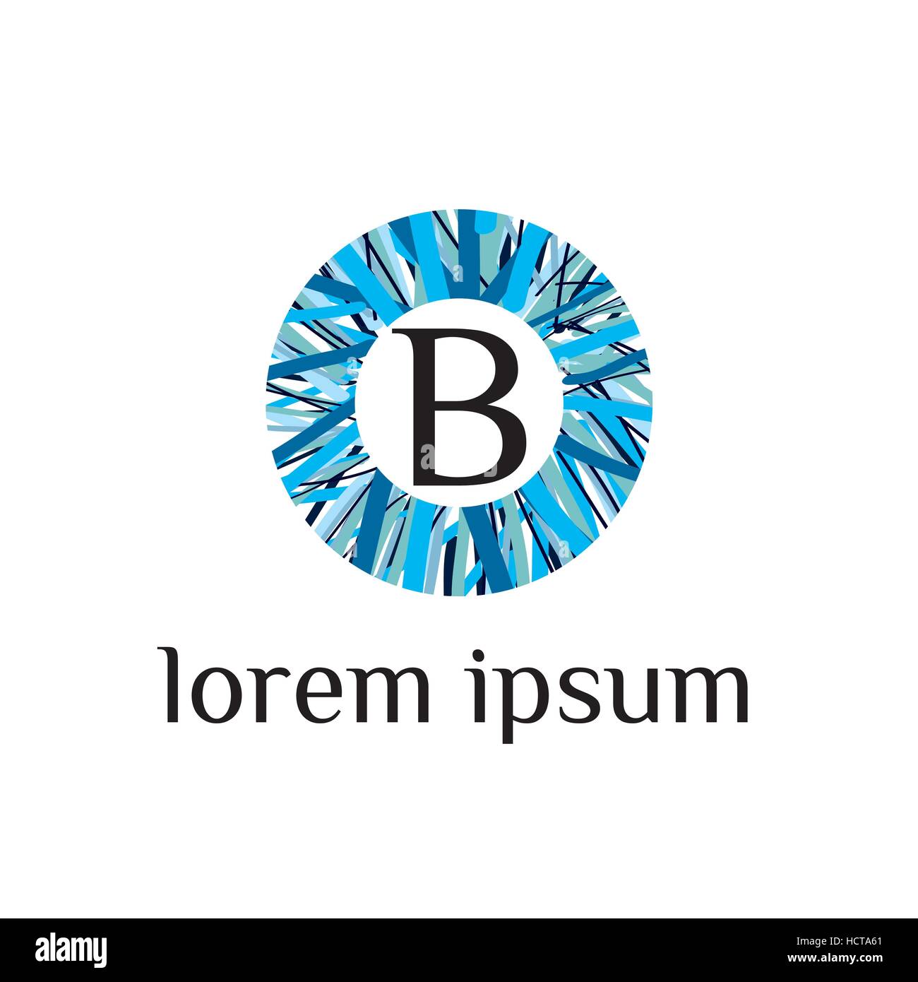B letter vector logo design template. Luxury monogram for hotel ...