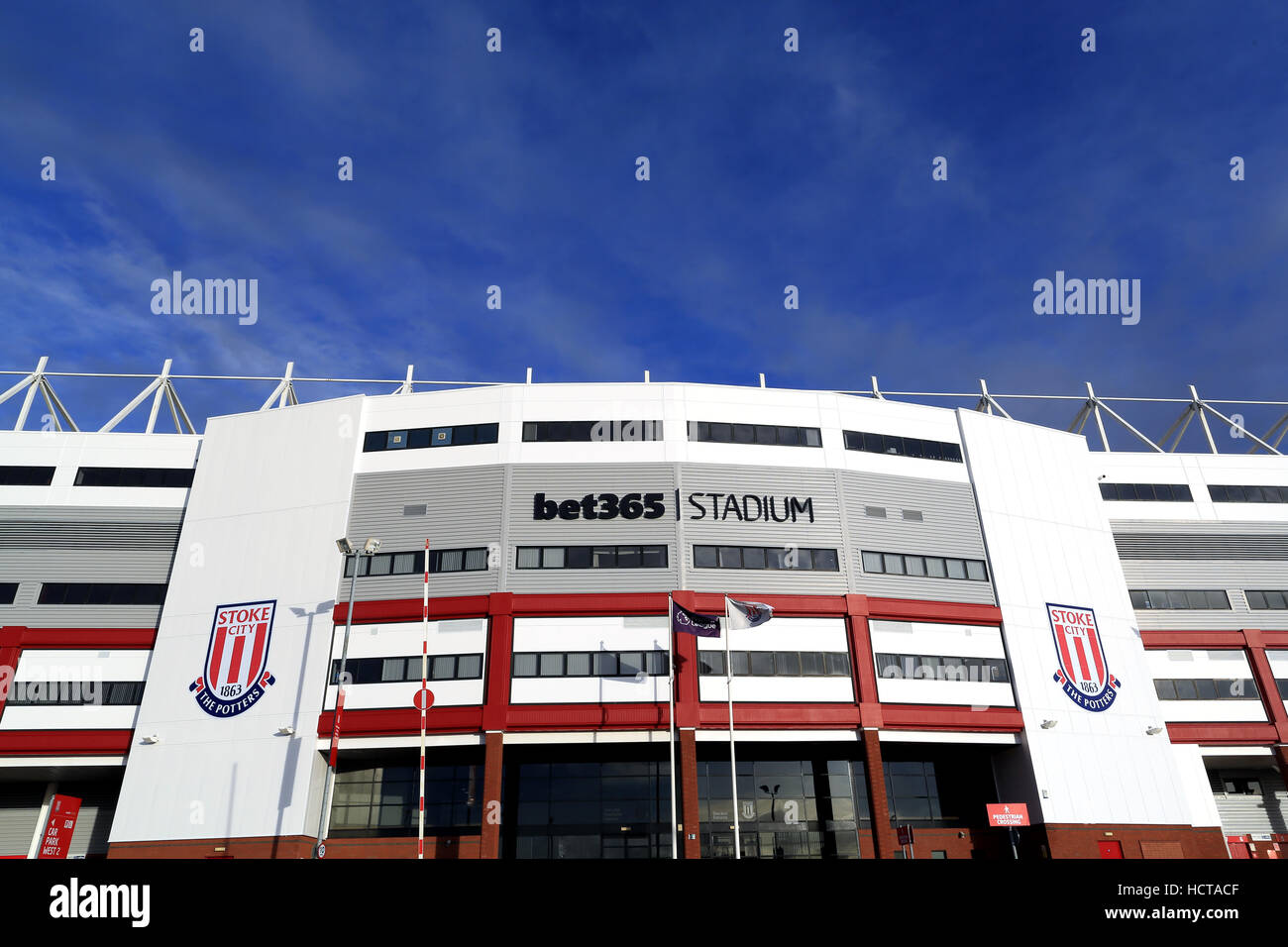 Bet 365 Stadium Stoke on Trent - home to Stoke City FC Stock Photo