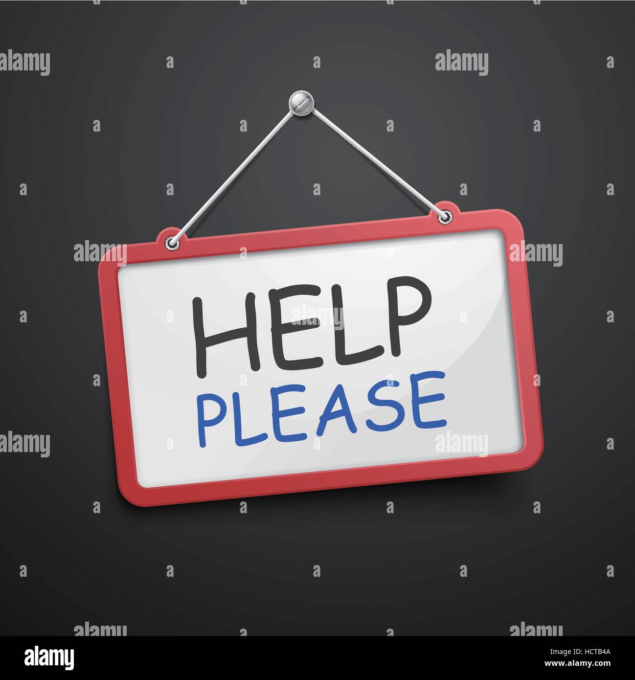 Help wanted sign on Stock Vector Images Alamy