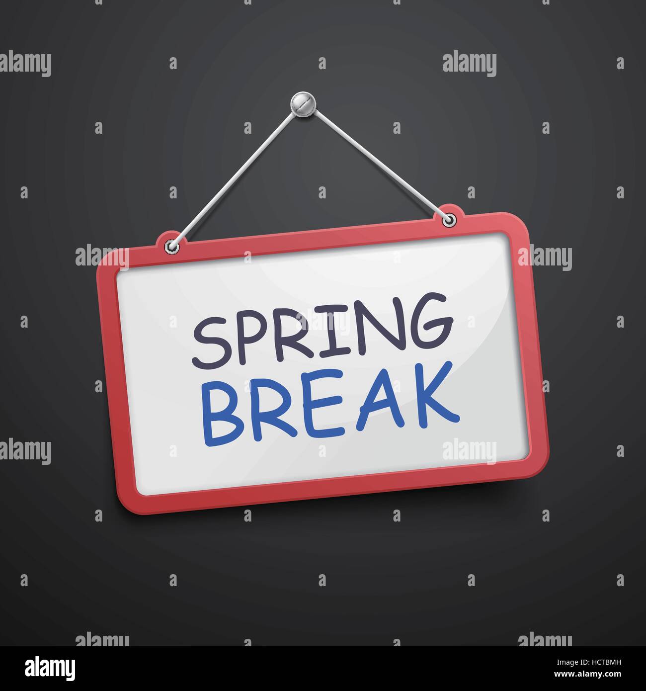 Spring break Stock Vector Images - Alamy