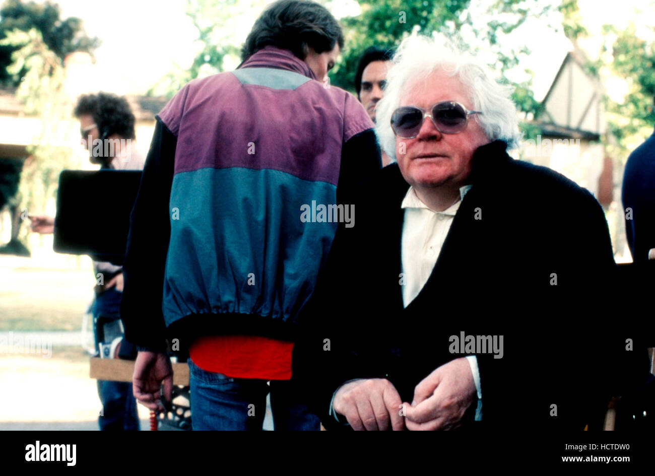 CRIMES OF PASSION, director Ken Russell on set, 1984, (c) New World Releasing/courtesy Everett CRIMES OF PASSION, director Ken Russell on set, 1984, (c) New World Releasing/courtesy Everett