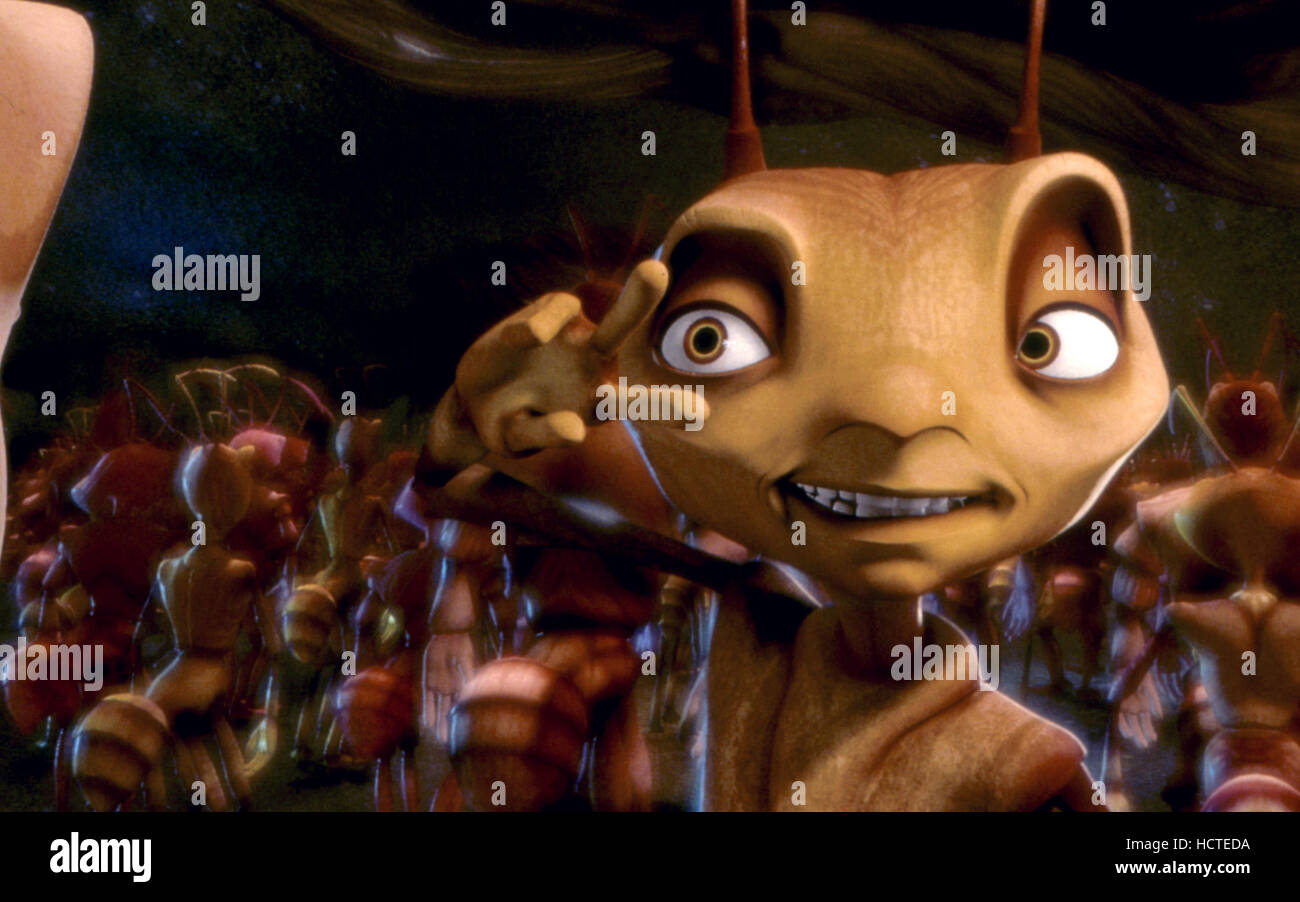 CYBERWORLD, Z (voice Woody Allen) from the 1998 movie ANTZ, 2000