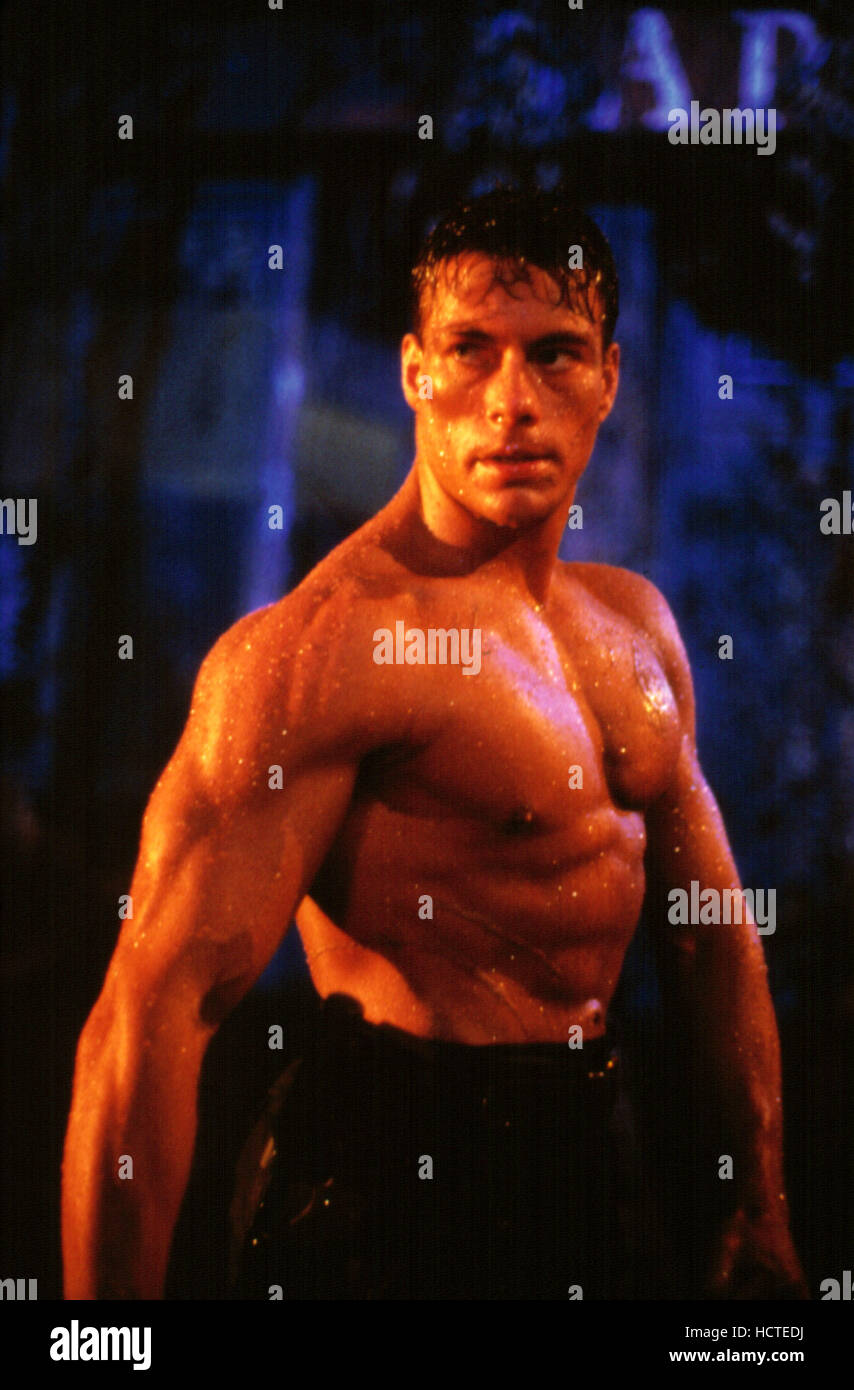 CYBORG, Jean-Claude Van Damme, 1989 Stock Photo