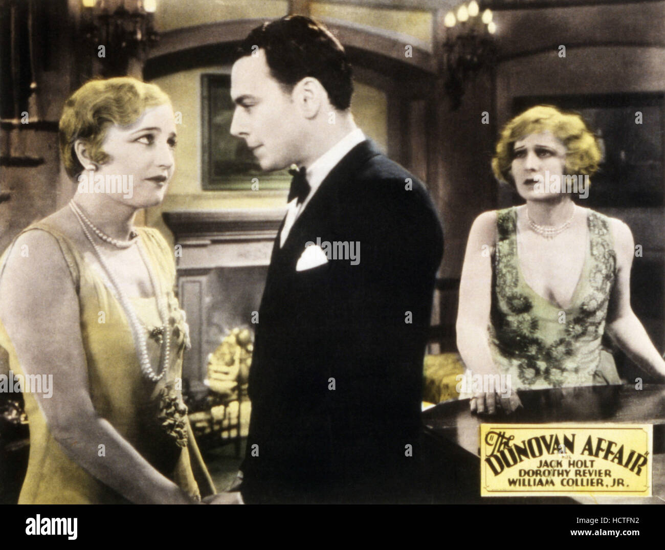 THE DONOVAN AFFAIR, Agnes Ayres, William Collier, Jr., Dorothy Revier