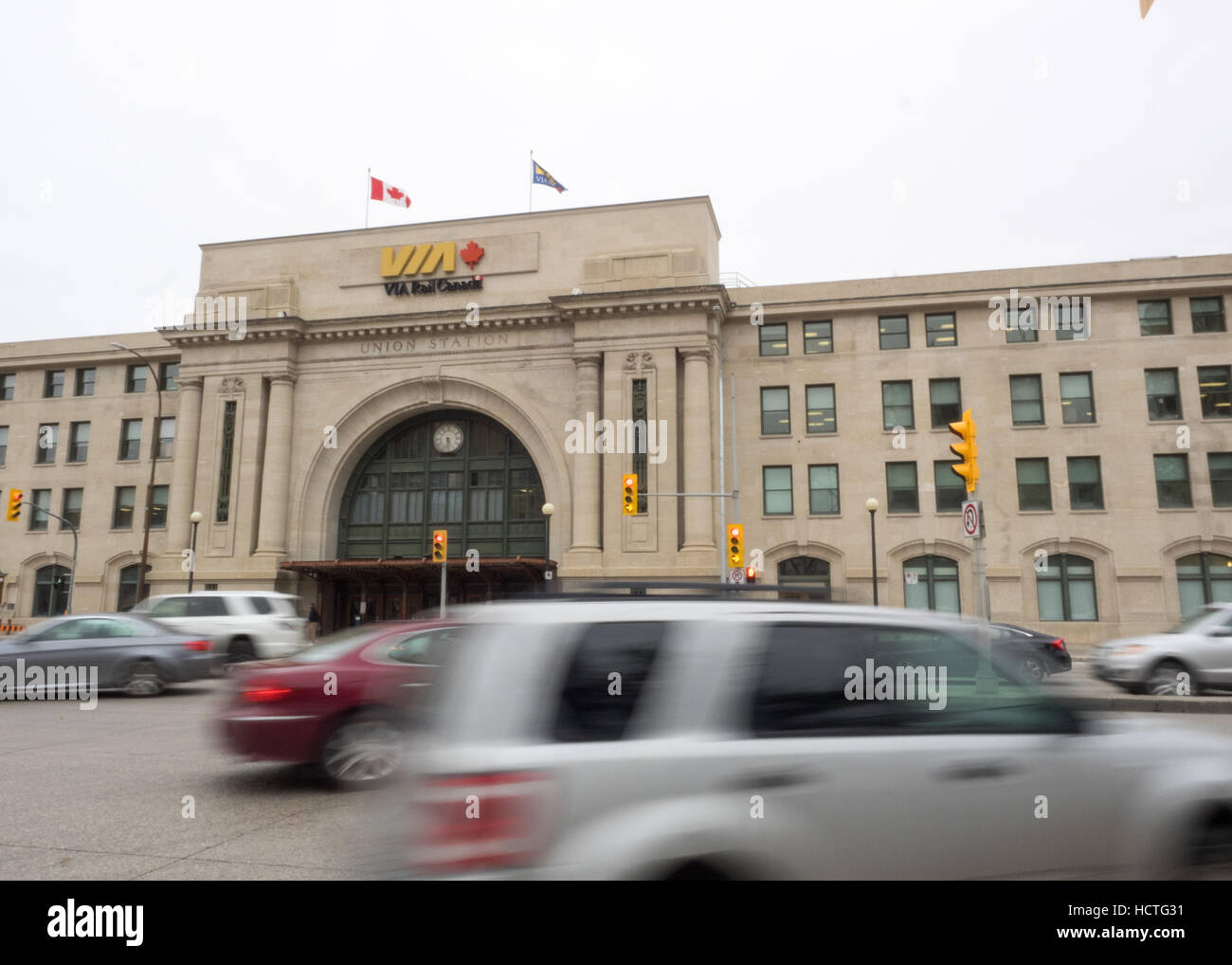 Union Station in Winnipeg, Manitoba, Canada Stock Photo Alamy
