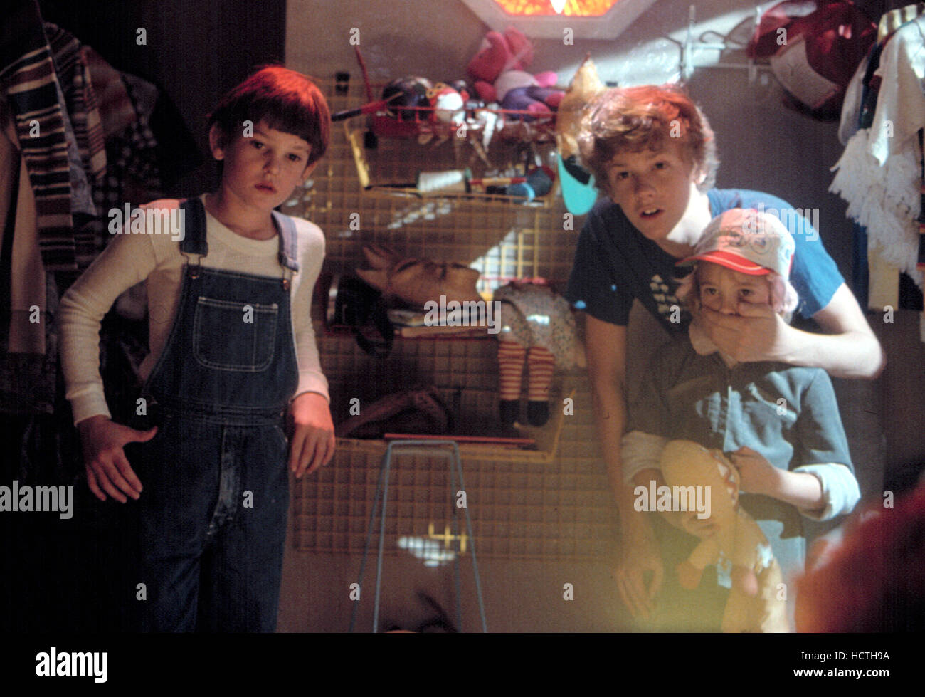 E.T., Henry Thomas, Robert MacNaughton, Drew Barrymore, 1982 Stock ...