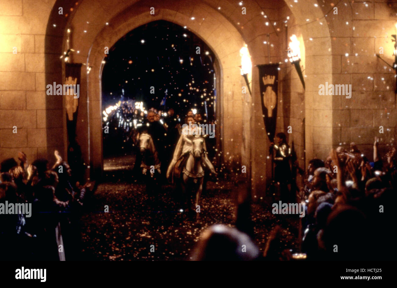 FIRST KNIGHT Sean Connery Julia Ormond both In Center 1995 c first-knight-sean-connery-julia-ormond-both-in-center-1995-c