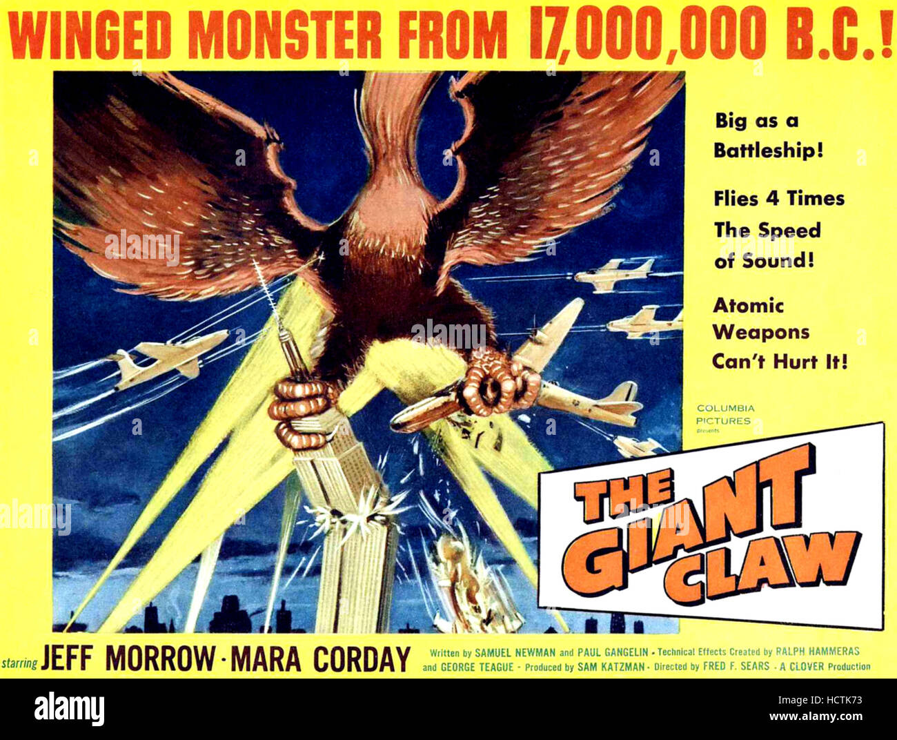 THE GIANT CLAW, 1957 Stock Photo Alamy
