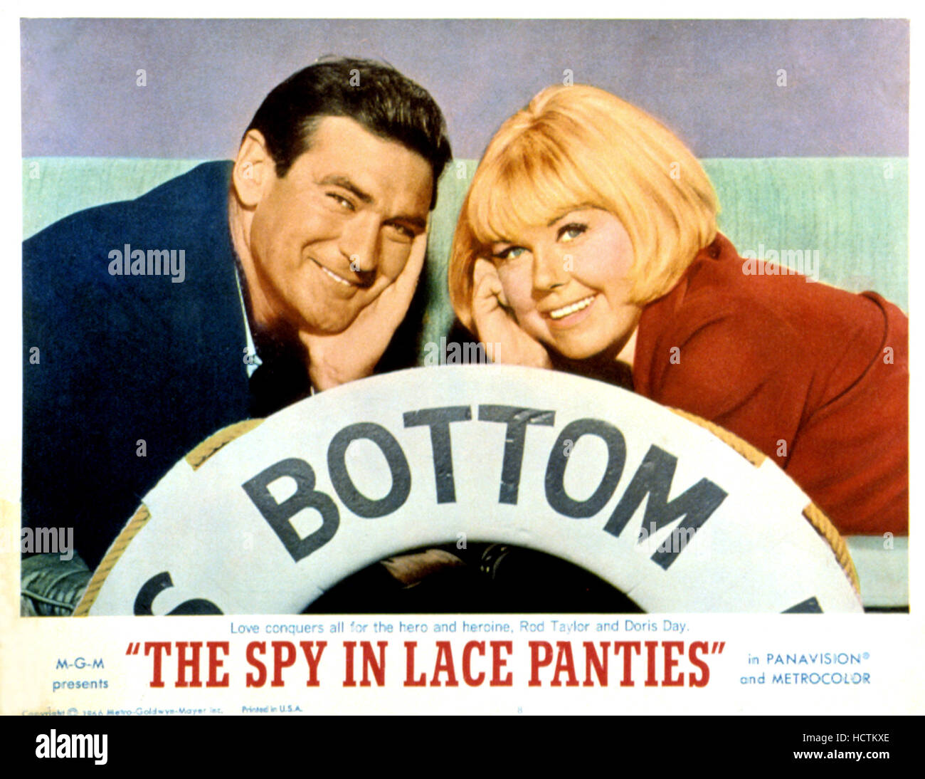 THE GLASS BOTTOM BOAT, Rod Taylor, Doris Day, 1966 Stock Photo Alamy