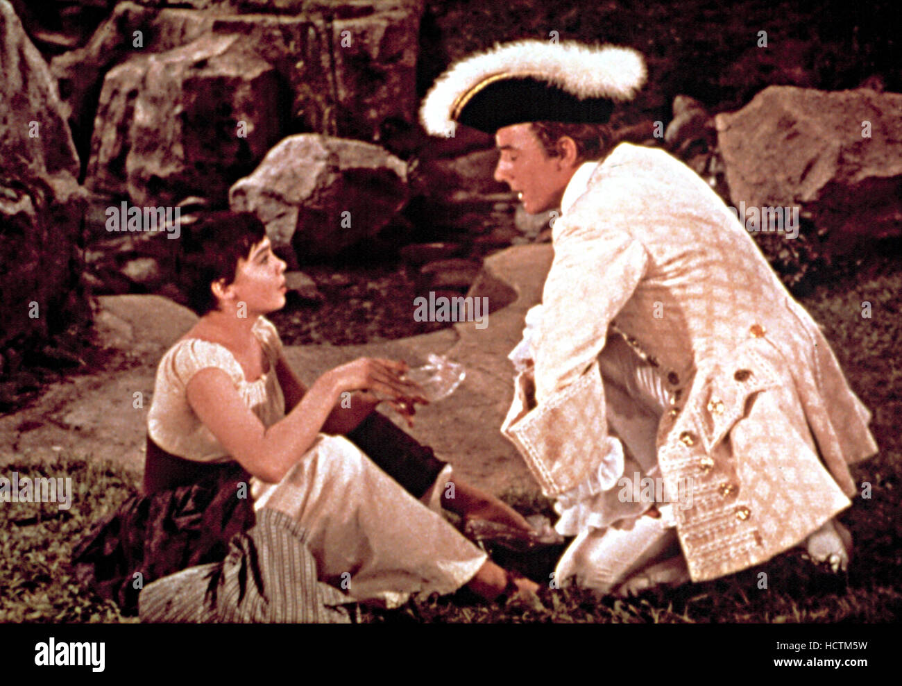THE GLASS SLIPPER, Leslie Caron, Michael Wilding, 1955 Stock Photo Alamy