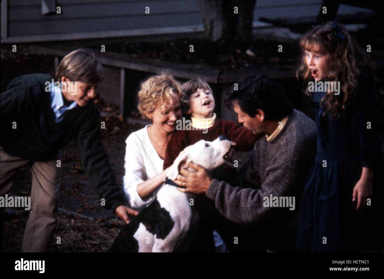 HOMEWARD BOUND: THE INCREDIBLE JOURNEY, Benj Thall, Kim Greist, Kevin  Chevalia, Robert Hays, 1993, (c)Buena Vista Stock Photo - Alamy, image size:1300x945