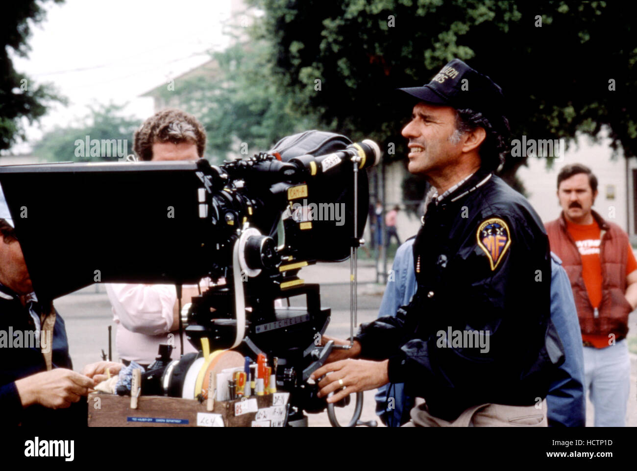 IRON EAGLE, Sidney J. Furie, directing on location, 1986. (c)TriStar