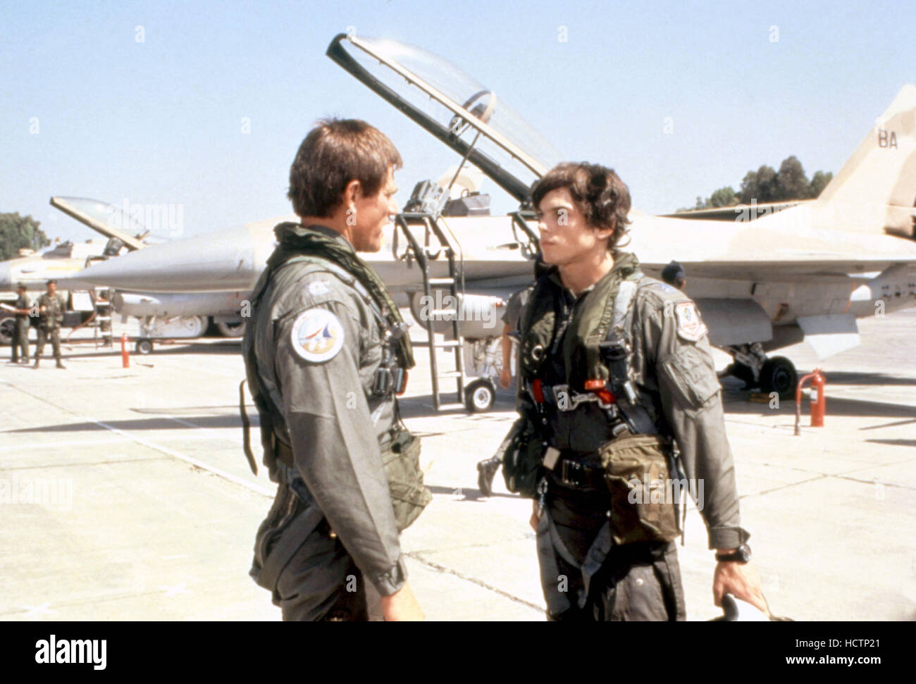 IRON EAGLE, Tim Thomerson, Jason Gedrick, 1986. ©TriStar Pictures