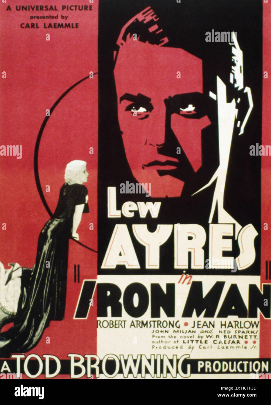 IRON MAN, Jean Harlow, Lew Ayres, 1931 Stock Photo Alamy