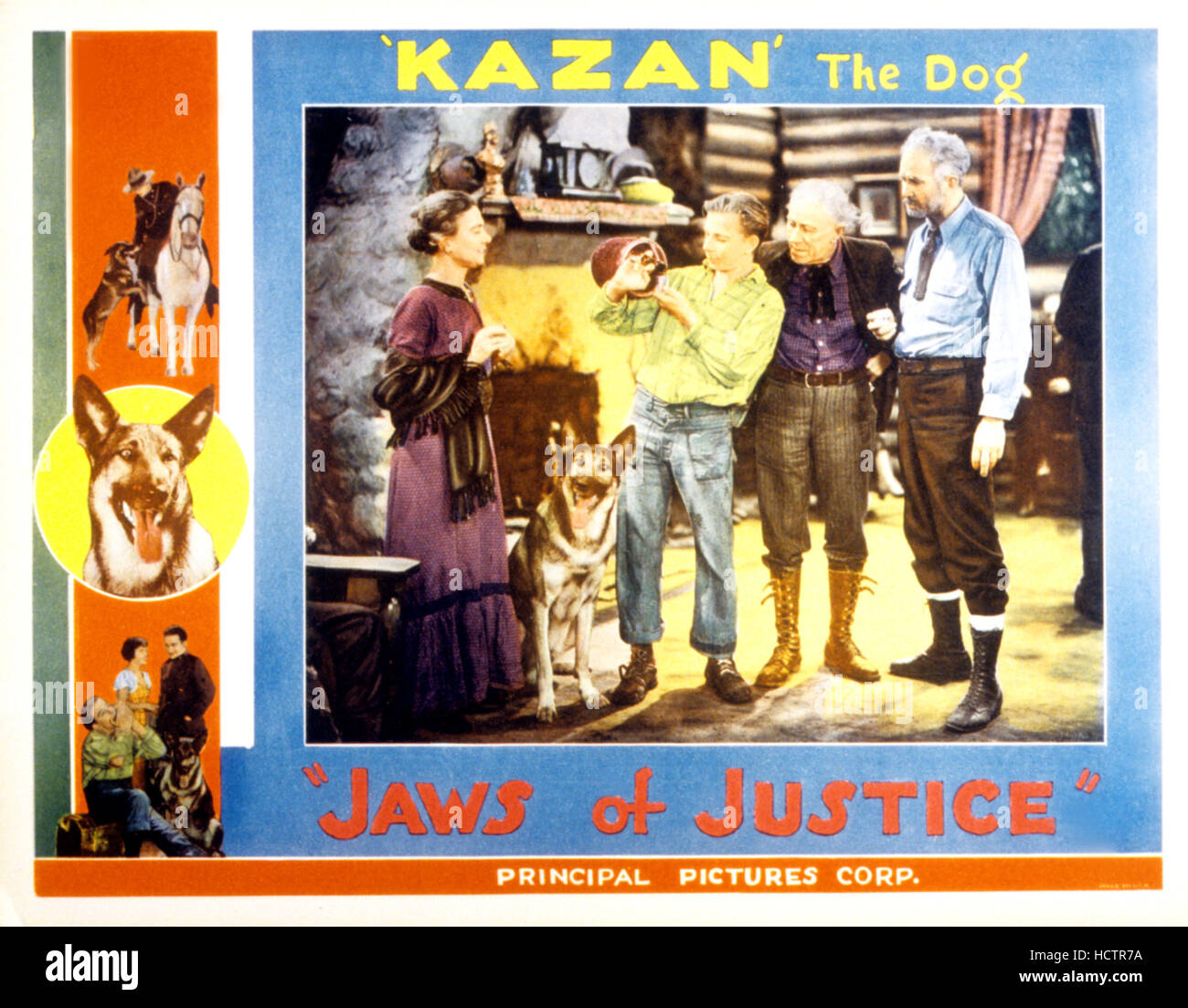 JAWS OF JUSTICE, left border center and inset second from