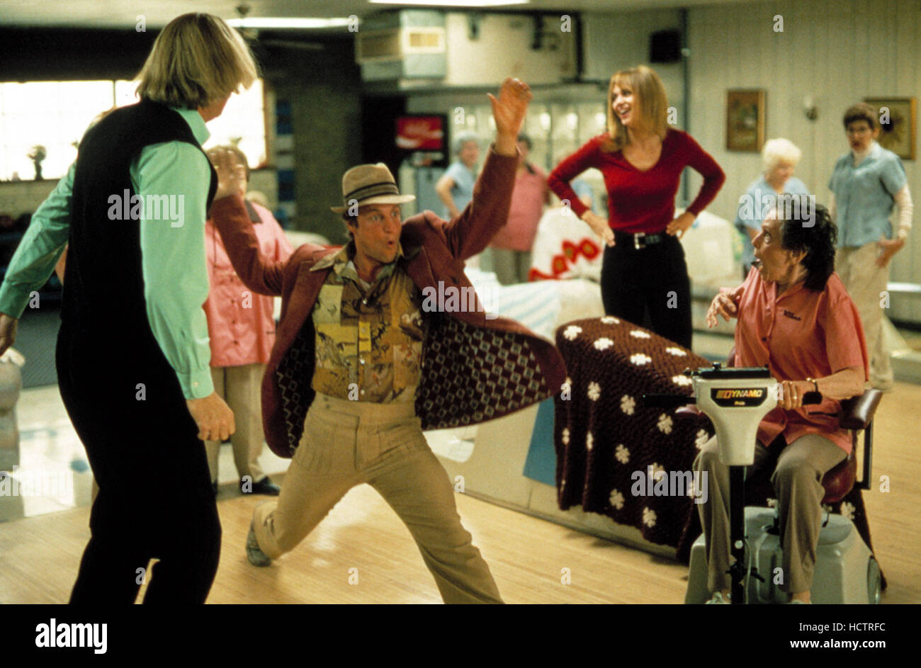 KINGPIN, Randy Quaid, Woody Harrelson, Vanessa Angel, 1996 Stock Photo
