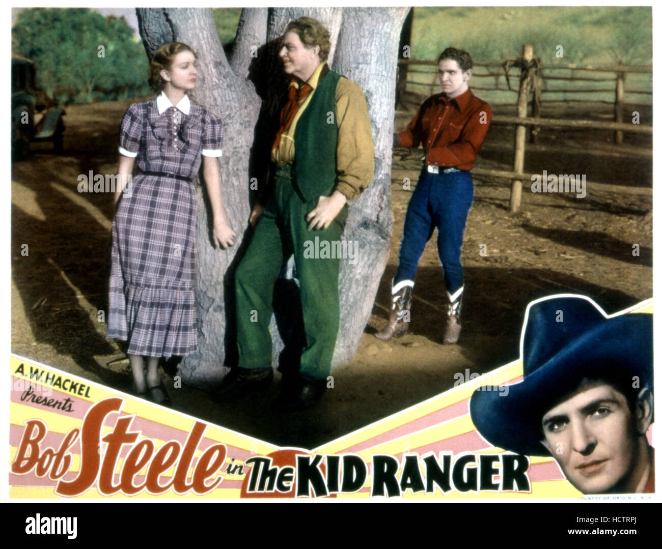 Kid Renger THE KID RANGER, Joan Barclay, Earl Dwire, Bob Steele, 1936 Stock Photo ...