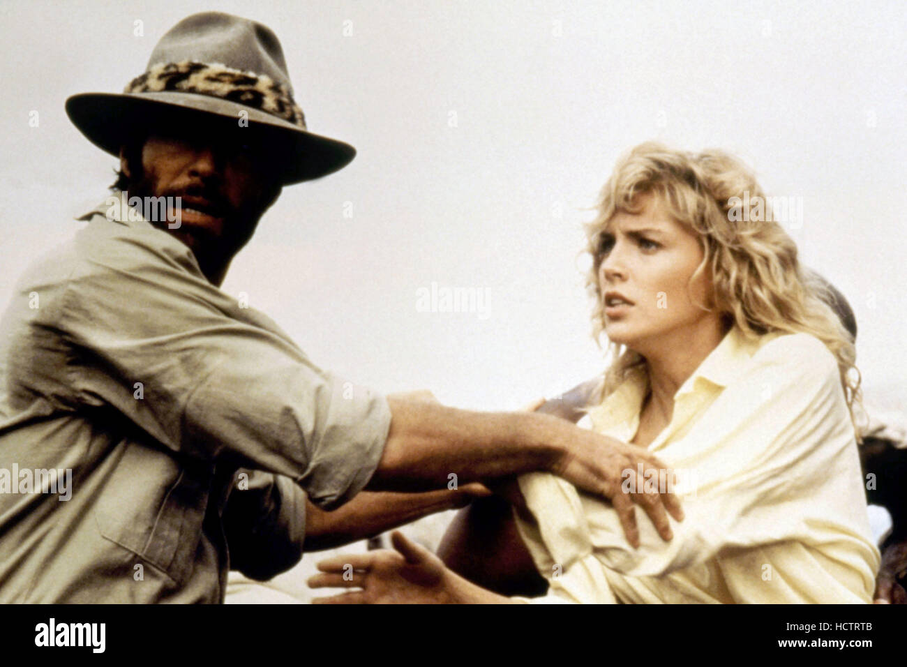 KING SOLOMON'S MINES, Richard Chamberlain, Sharon Stone, 1985, (c ...