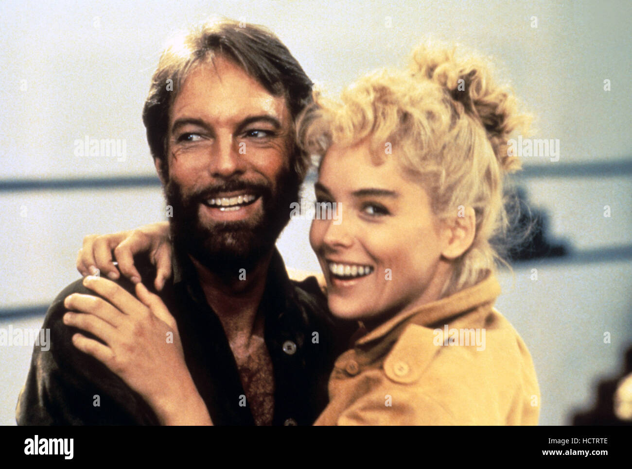 KING S0LOMON'S MINES, from left: Richard Chamberlain, Sharon Stone ...
