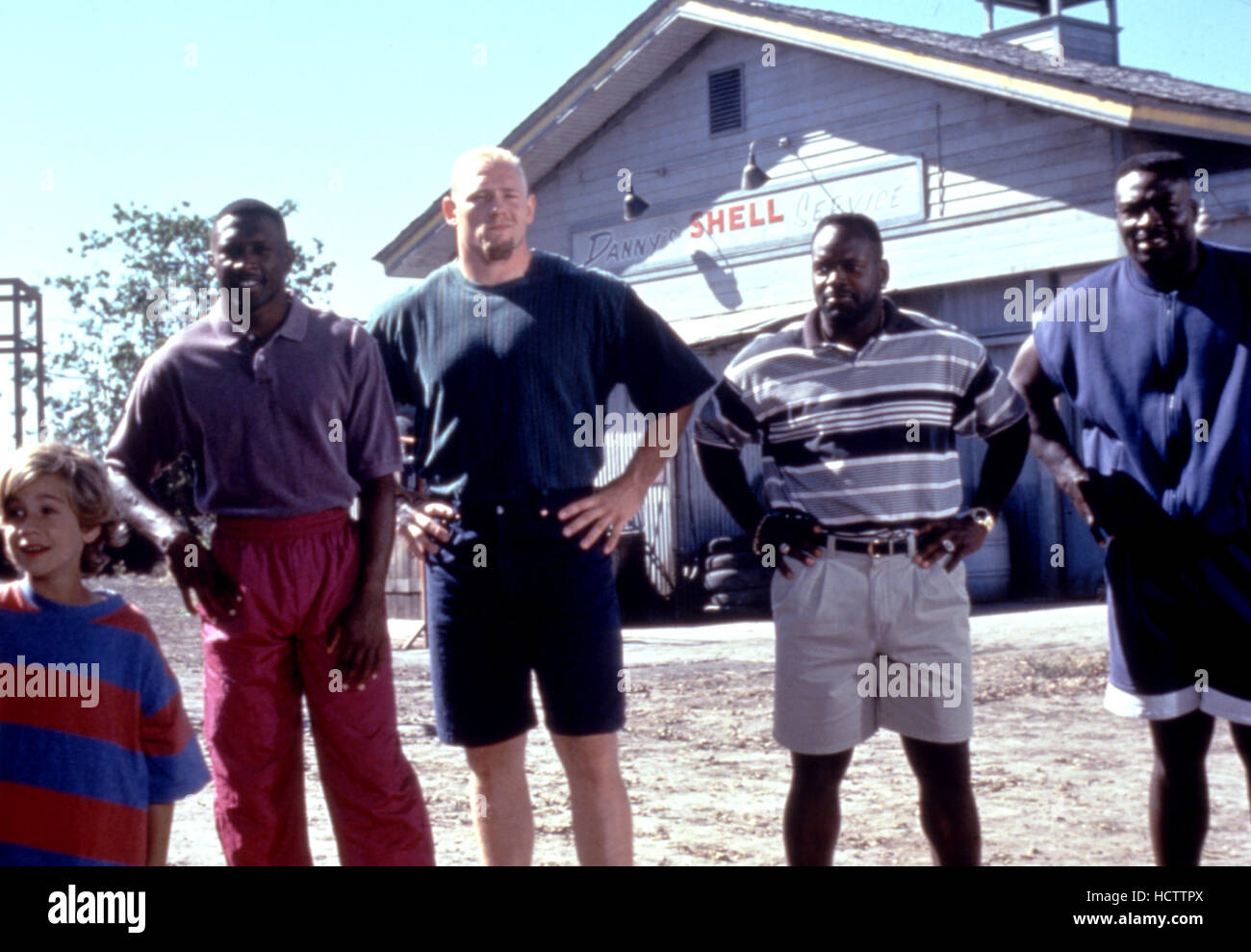 LITTLE GIANTS, Danny Pritchett, Tim Brown, Steve Emtman, Emmitt Smith