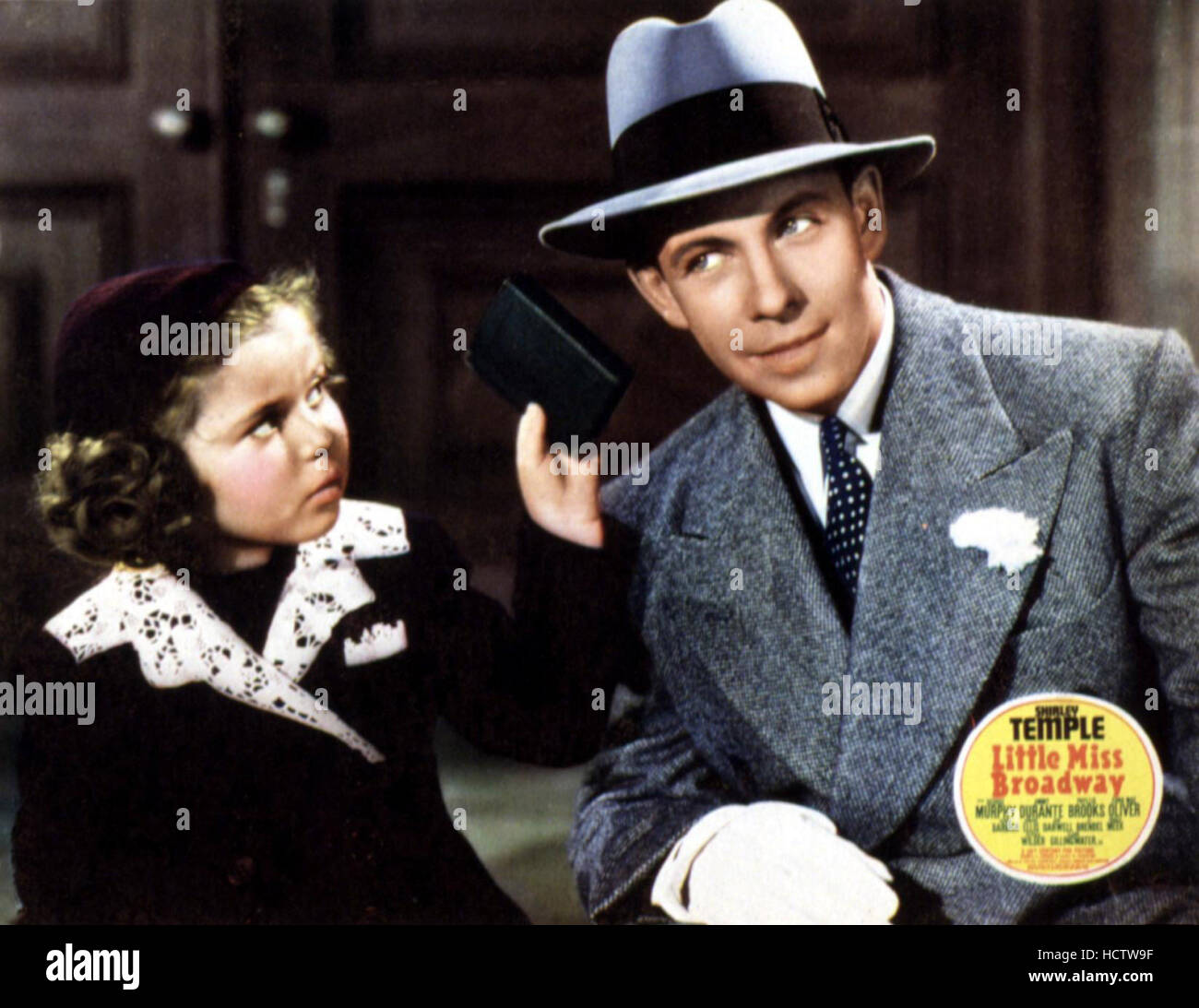 LITTLE MISS BROADWAY, Shirley Temple, Murphy, 1938, listening