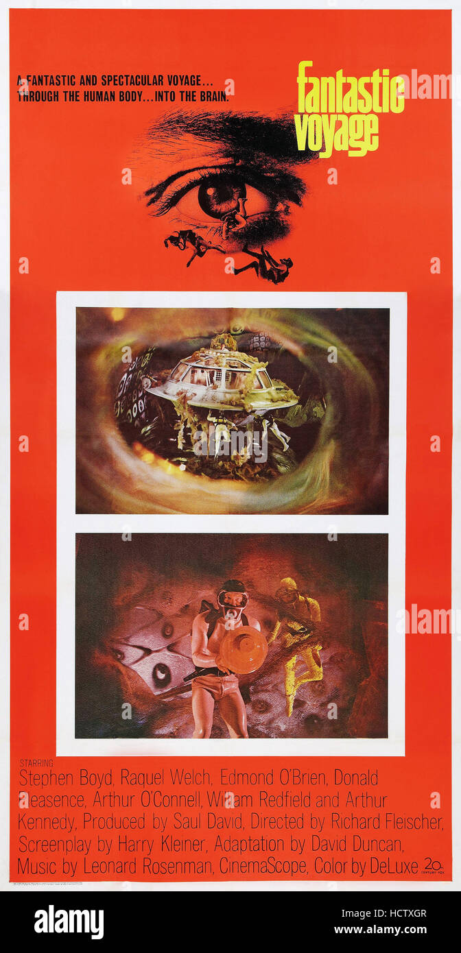 Fantastic Voyage Us Poster Art 1966 Tm And Copyright 20th Century