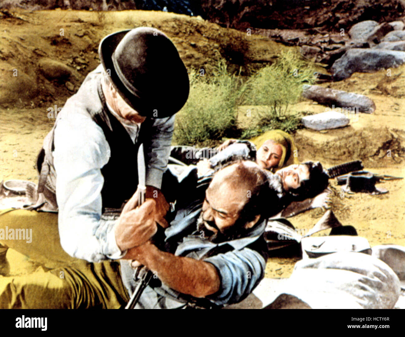 FOUR RODE OUT, Leslie Nielsen, Pernell Roberts, Sue Lyon, Julian Mateos