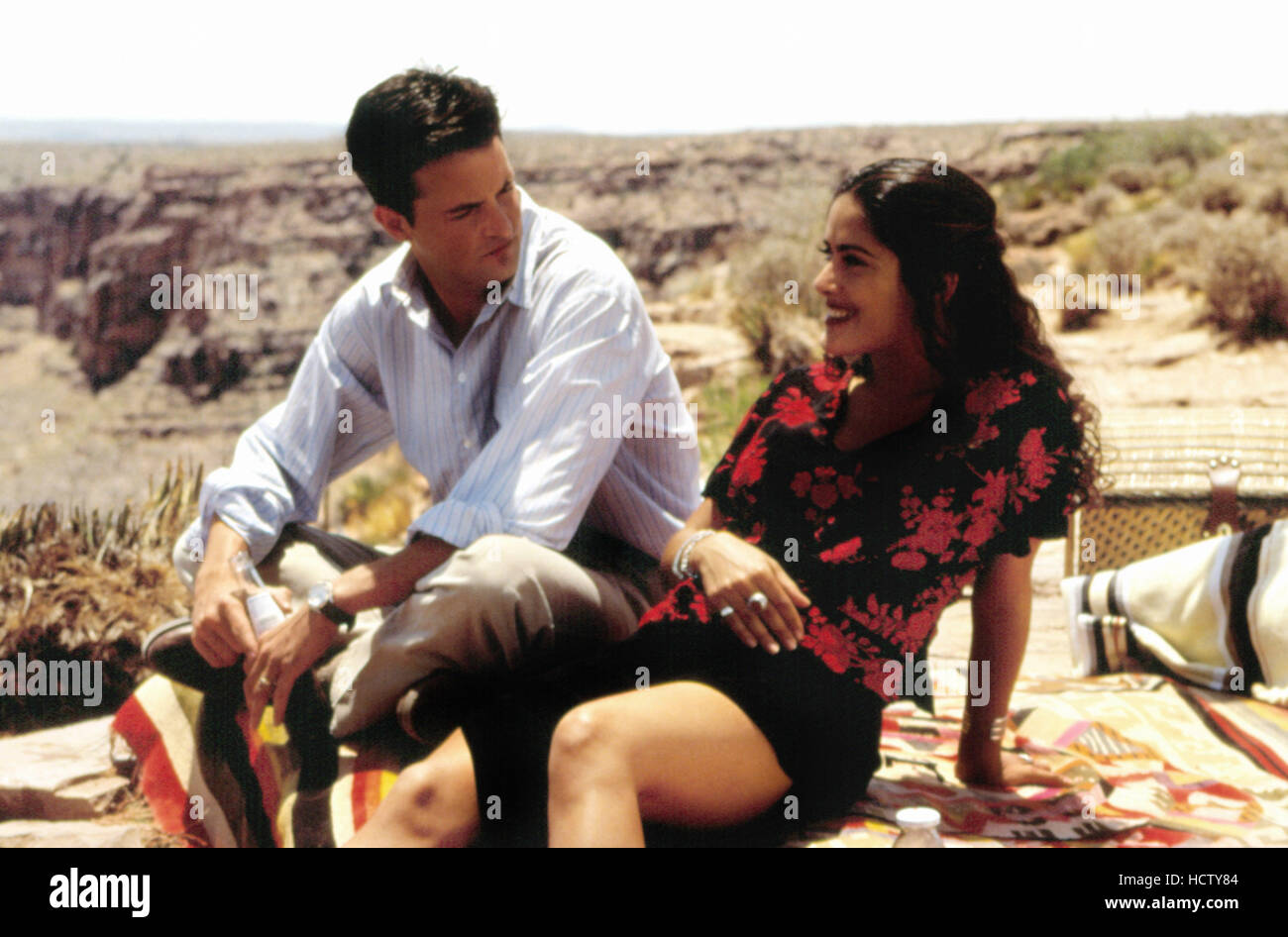 FOOLS RUSH IN, Matthew Perry, Salma Hayek, 1997 Stock Photo