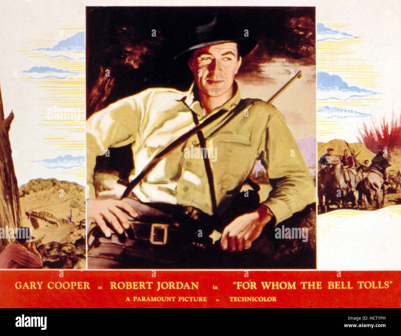 FOR WHOM THE BELL TOLLS, Gary Cooper, 1943 Stock Photo Alamy