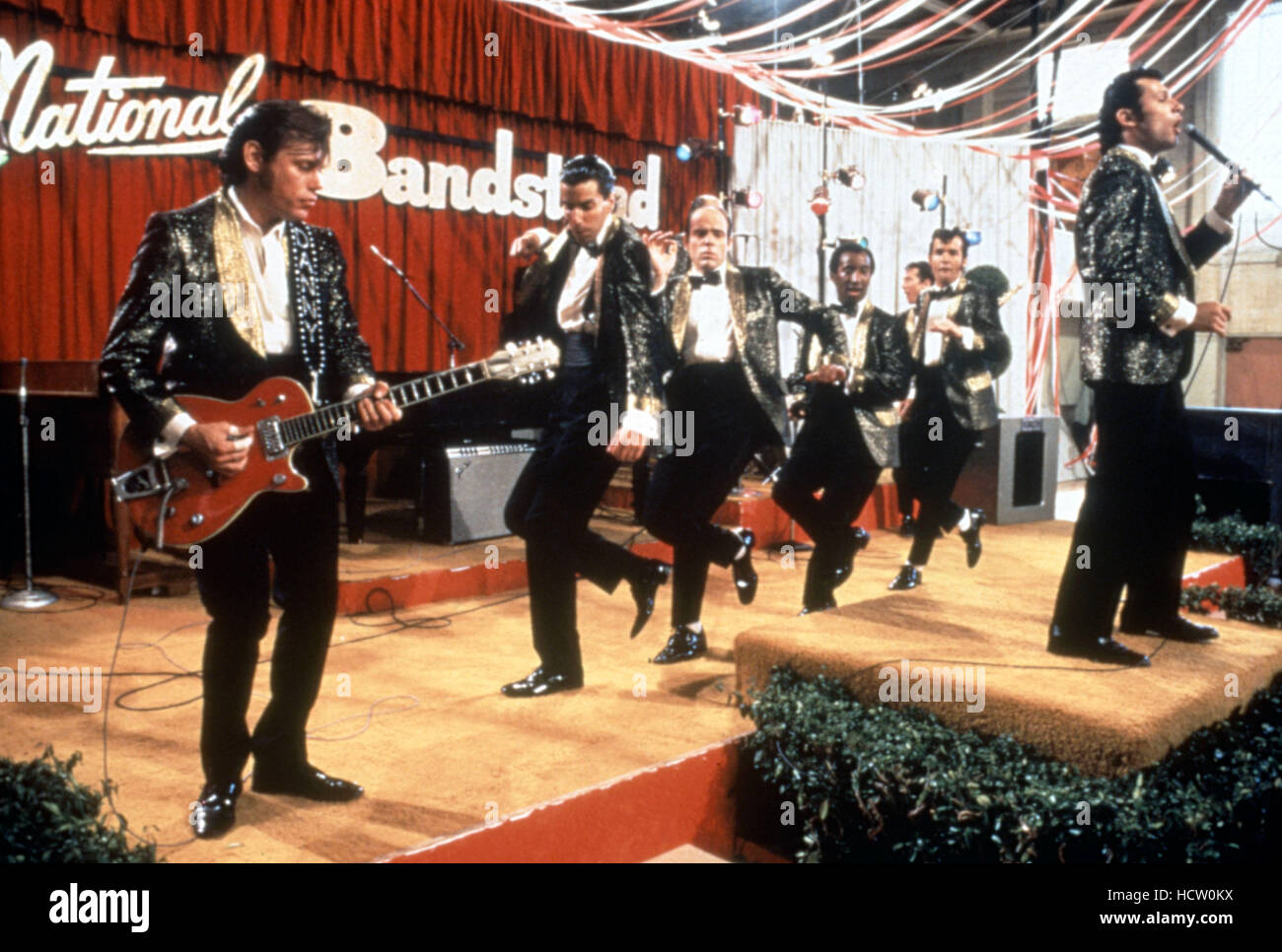 GREASE, ShaNaNa (lr) 'Dirty' Dan McBride, Jon 'Bowzer' Bauman