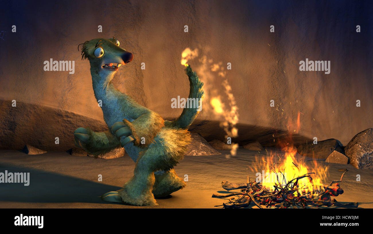 Sid sloth ice age 2002 hi-res stock photography and images - Alamy