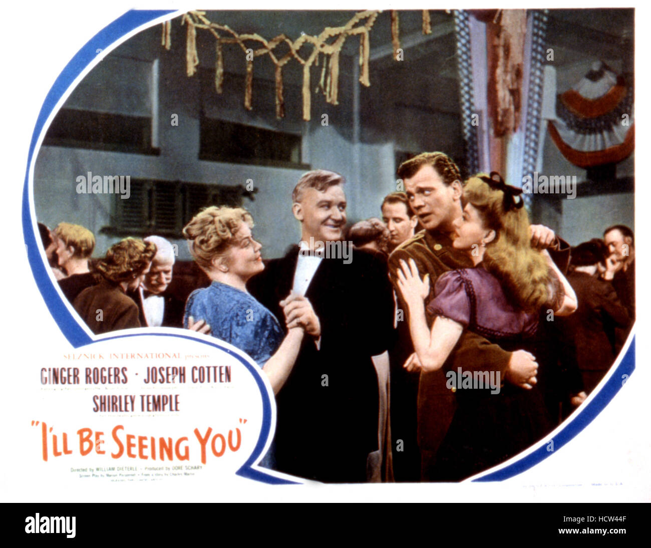 I'LL BE SEEING YOU, Spring Byington, Tom Tully, Joseph Cotten, Ginger