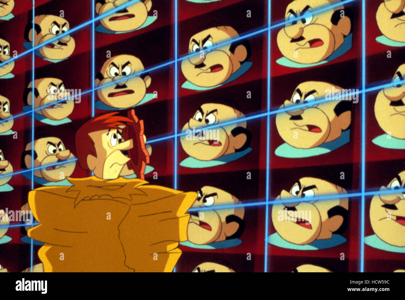 JETSONS, Jetson, Mr. Spacely, 1990 Stock Photo Alamy