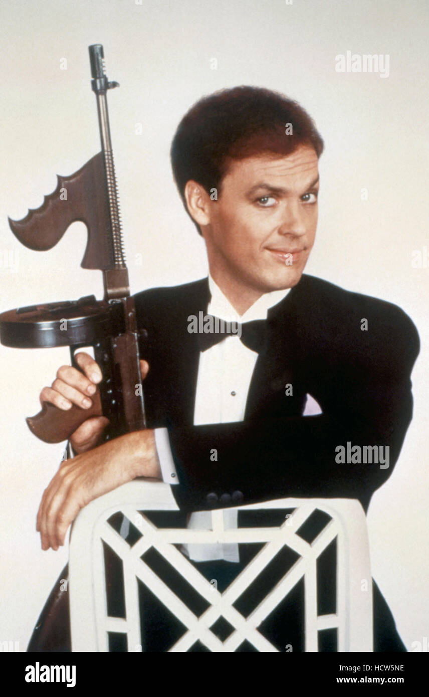 JOHNNY DANGEROUSLY, Michael Keaton, 1984, TM and Copyright (c)20th