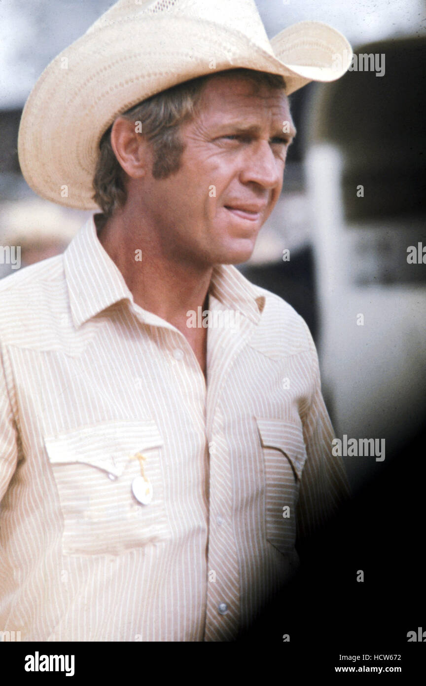 JUNIOR BONNER, Steve McQueen, 1972 Stock Photo