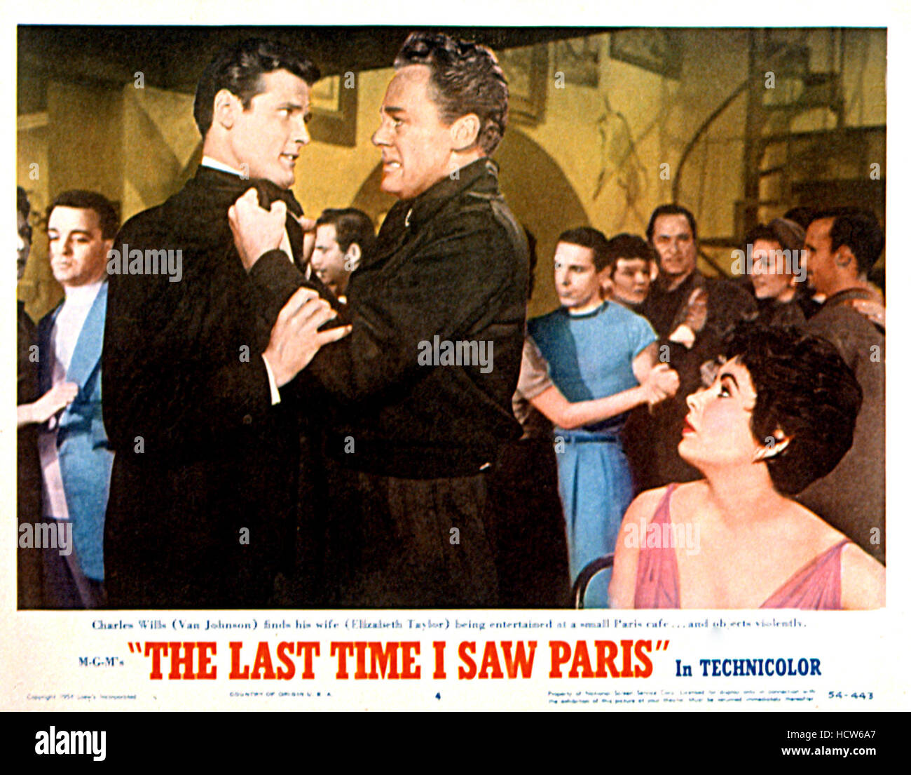 LAST TIME I SAW PARIS, THE, Roger Moore, Van Johnson,