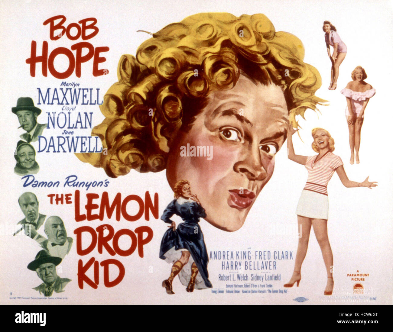 THE LEMON DROP KID, Bob Hope, Marilyn Maxwell, Lloyd Nolan, Jane ...
