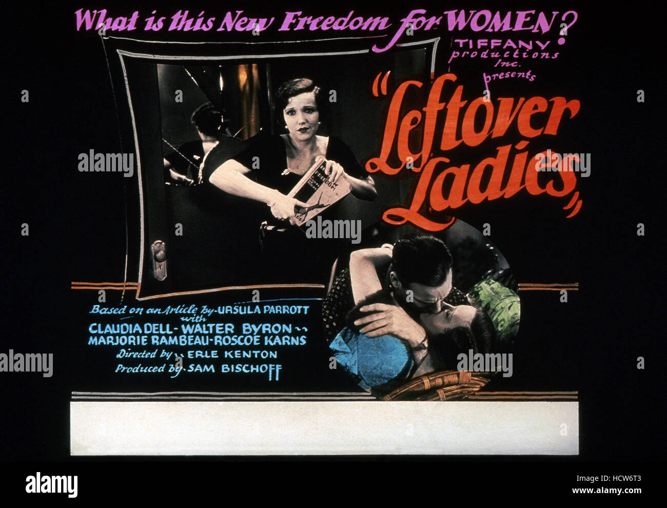LEFTOVER LADIES, Claudia Dell, 1931 Stock Photo Alamy