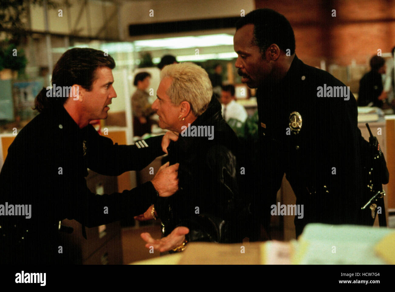 LETHAL WEAPON III, Mel Gibson, Joe Pesci, Danny Glover, 1992 Stock