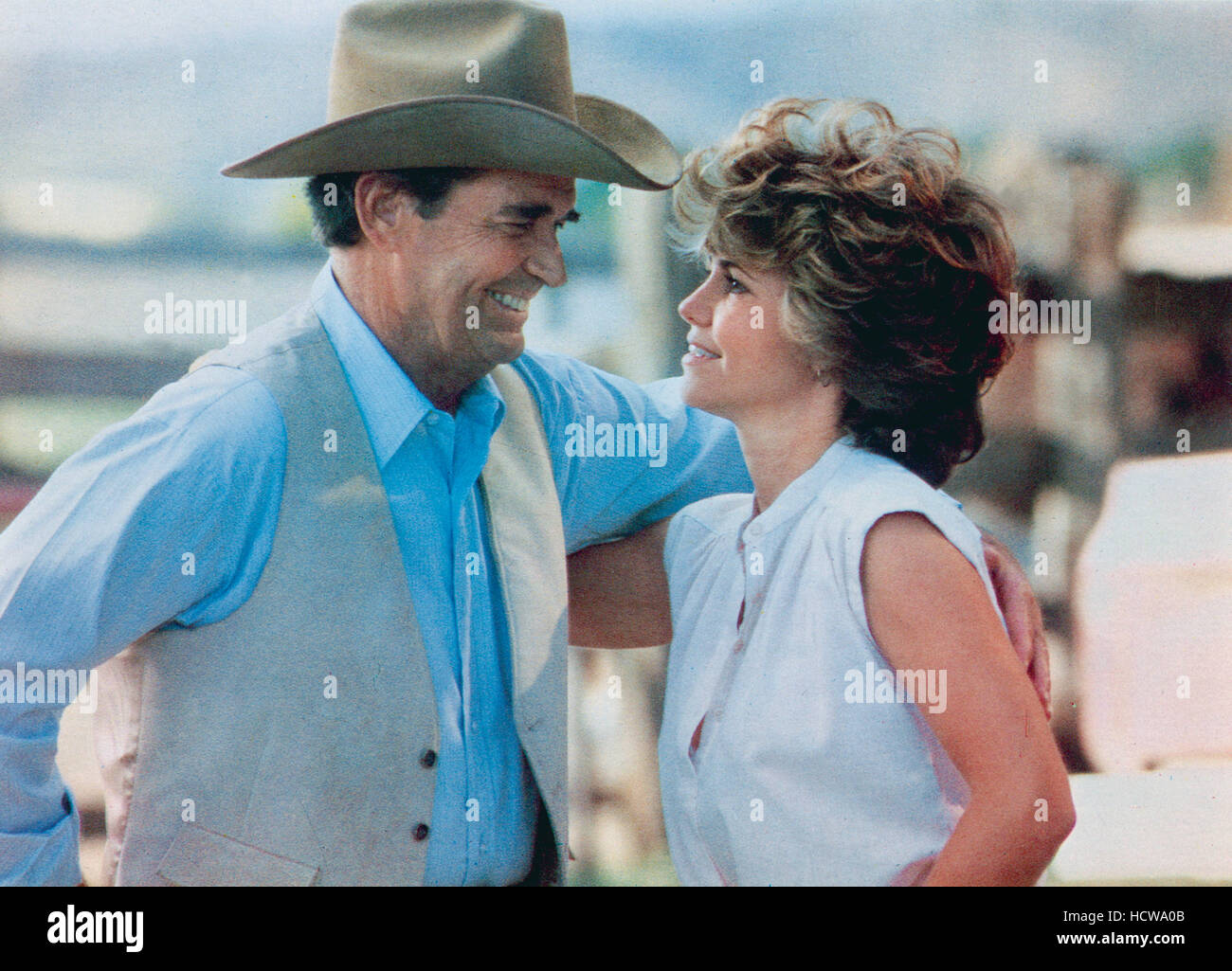 MURPHY'S ROMANCE, Sally Field, James Garner, 1985 Stock Photo Alamy